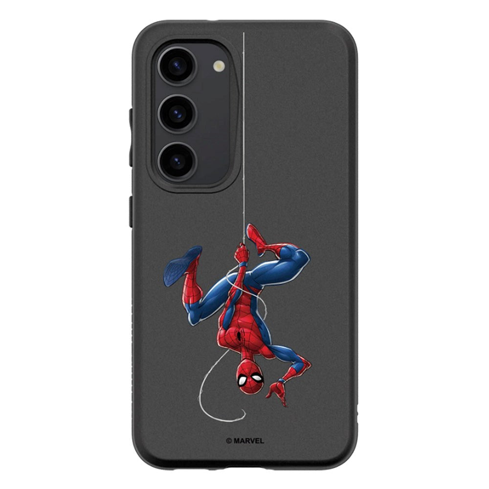 RhinoShield Samsung Galaxy S23 SolidSuit Håndværker Cover m. Marvel - Spider-man Upside Down