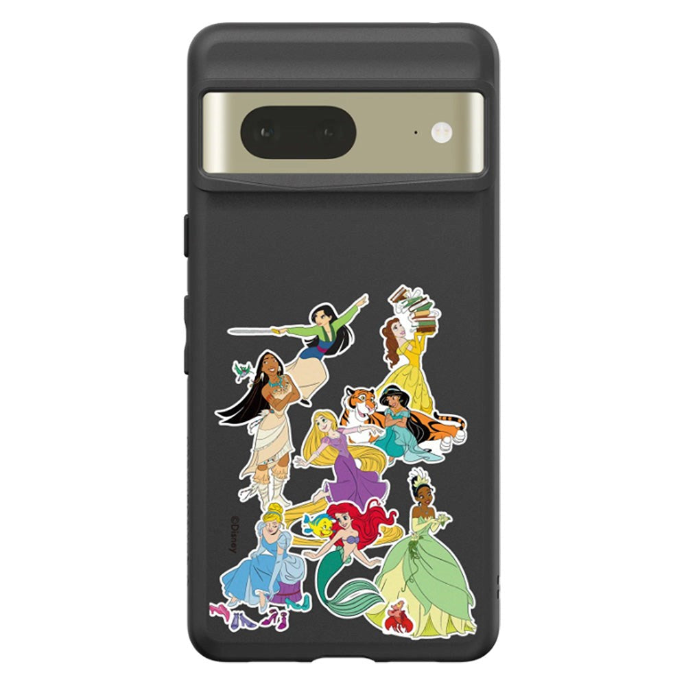 RhinoShield Google Pixel 7 SolidSuit Håndværker Cover m. Disney Princess - Princesses