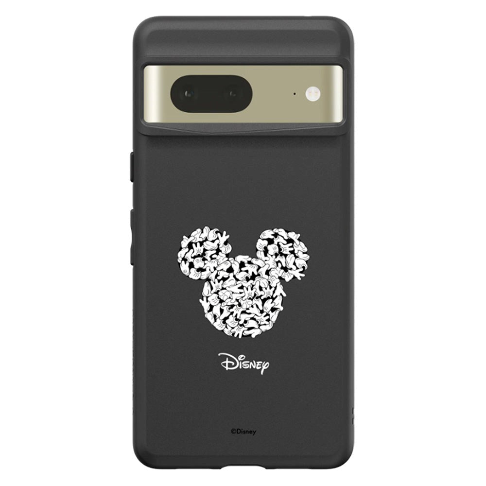 RhinoShield Google Pixel 7 SolidSuit Håndværker Cover m. Mickey and Friends - Mickey Logo