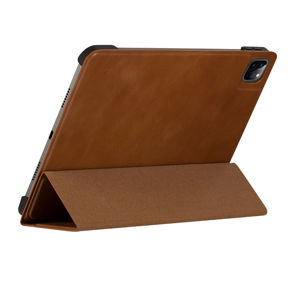 dbramante1928 iPad Air (2022 / 2020) / Pro 11" (2022 / 2021 / 2020 / 2018) Risskov Miljøvenligt Læder Flip Cover - Tan