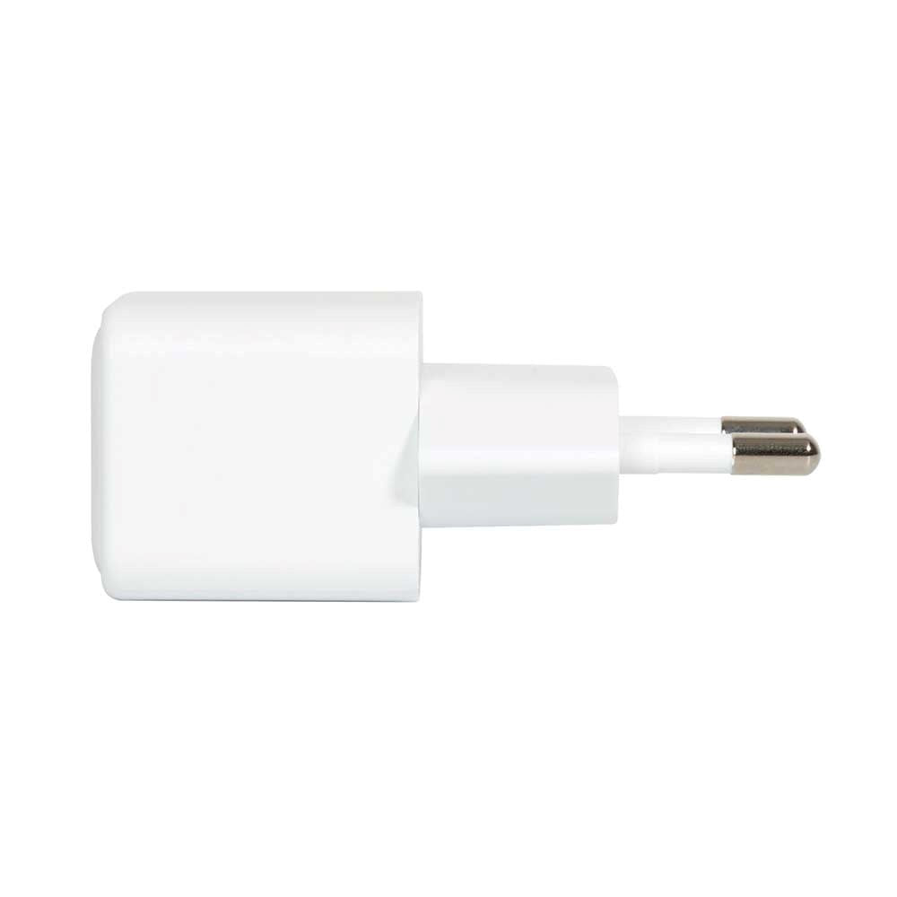 Deltaco Vægoplader m. USB-C PD 20W - Mini - Hvid