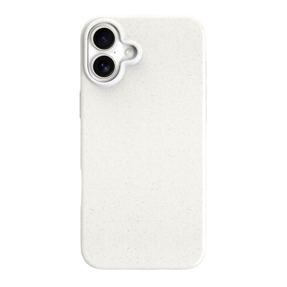 agood company iPhone 16 Plus PLNTPRTCT Mobil Cover - Vanilla White