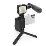 Digipower Follow Me Vlogging Kit m. Stativ til Smartphone m. Fjernbetjening & Mikrofon - Sort