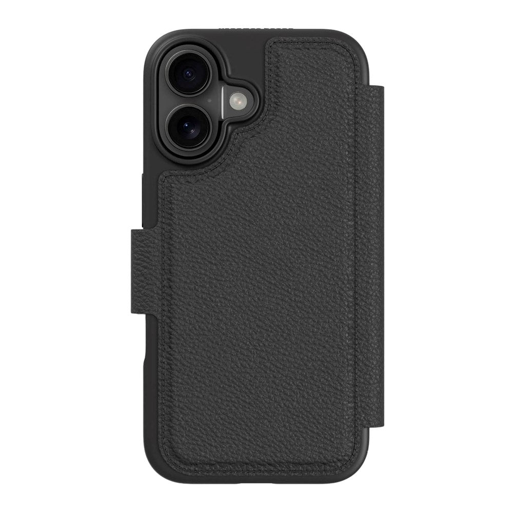 agood company iPhone 16 Plus Circular Læder Cover m. Pung - Sort