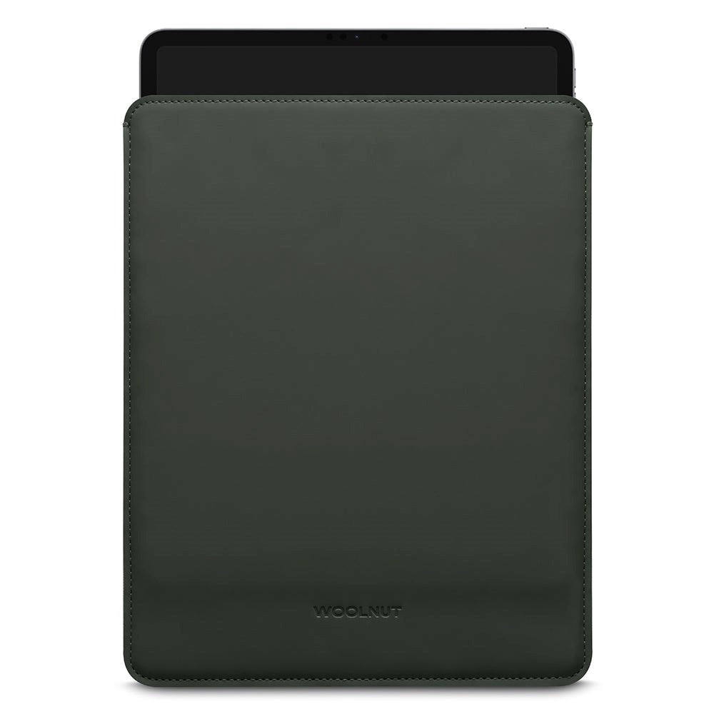 Woolnut Coated PU Læder iPad / Tablet Sleeve (250 x 180mm) - Grøn