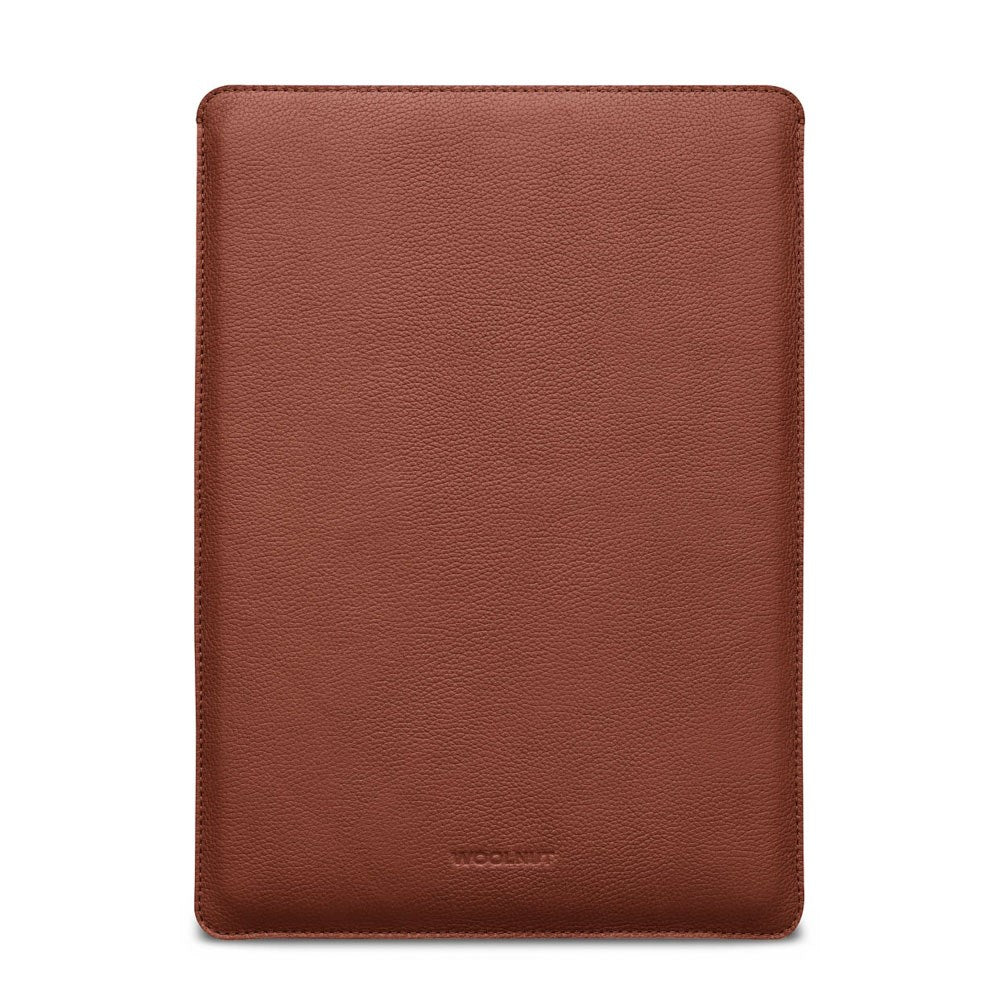 Woolnut Ægte Læder Sleeve til MacBook Pro 16" M4 / M3 / M2 / M1 (2024 - 2021) - 27.5 x 37.5 cm - Brun