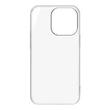 iPhone 14 Pro Key Silicone Soft Bagside Cover - Gennemsigtig