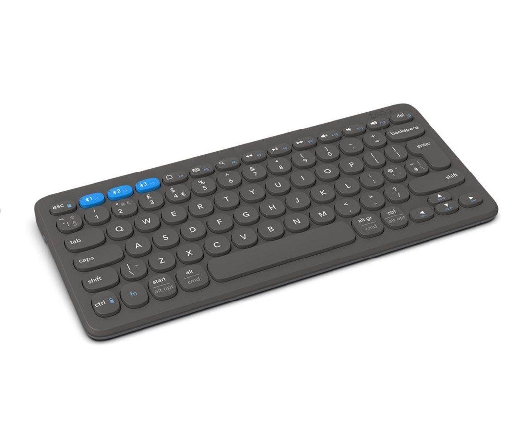 ZAGG Pro Keyboard 12 - Universal Trådløst Tastatur (Dansk) - Sort