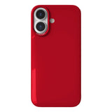 Nudient Thin Case iPhone 16 Bagside Cover - MagSafe Kompatibel - Cherry Red Gloss