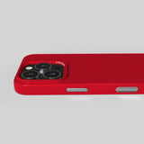 Nudient iPhone 16 Pro Thin Case Bagside Cover - MagSafe Kompatibel - Cherry Red Gloss