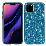 EIDERWOOD iPhone 11 Pro Max Glitter Hybrid Mobil Cover - Blå