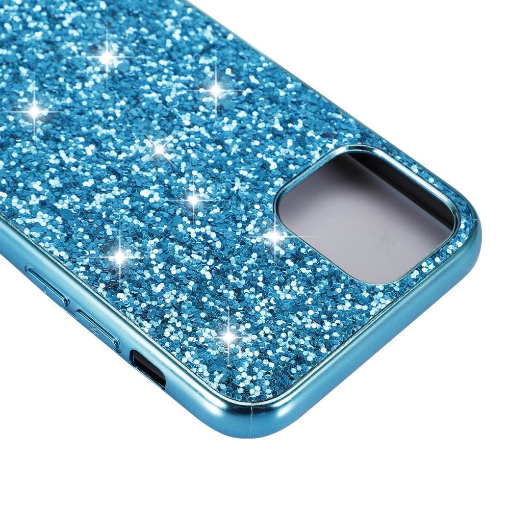 EIDERWOOD iPhone 11 Pro Max Glitter Hybrid Mobil Cover - Blå