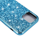 EIDERWOOD iPhone 11 Pro Max Glitter Hybrid Mobil Cover - Blå