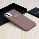 EIDERWOOD iPhone 11 Silikone Figur Cover - Brun / Bjørn