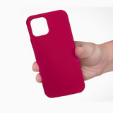 EIDERWOOD iPhone 13 Silikone Cover - Mørkerød