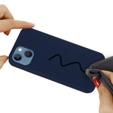 EIDERWOOD iPhone 13 Silikone Cover - Mørkeblå