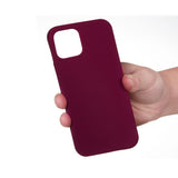 EIDERWOOD iPhone 13 Silikone Cover - Vinrød