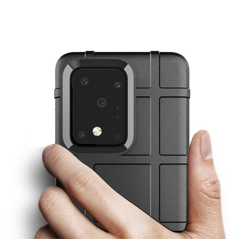 EIDERWOOD Samsung Galaxy S20 Ultra Rugged Shield Plastik Case - Sort