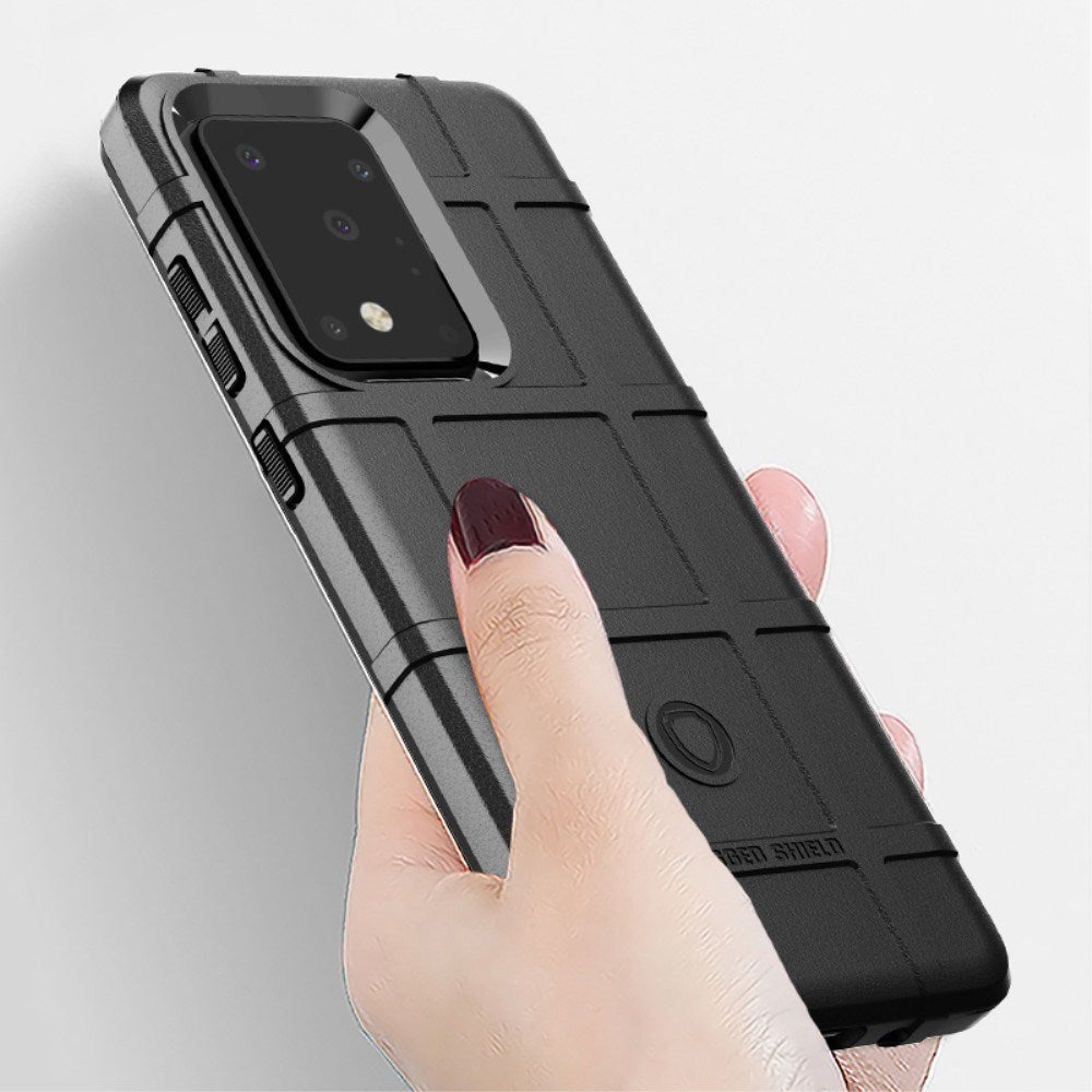EIDERWOOD Samsung Galaxy S20 Ultra Rugged Shield Plastik Case - Sort