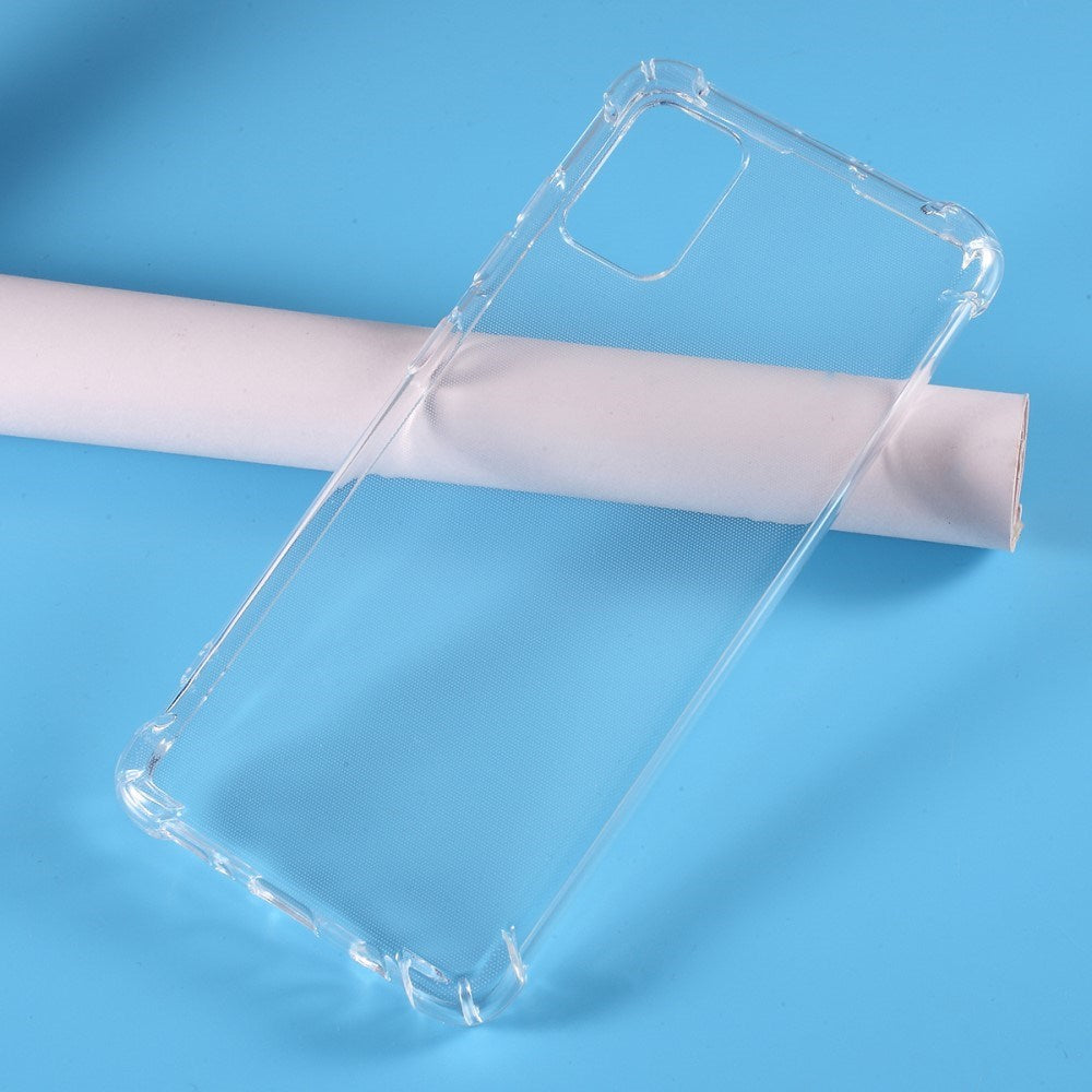 Samsung Galaxy A51 - EIDERWOOD Plastik Cover m. Stødabsorberende Hjørner - Gennemsigtig