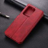 EIDERWOOD Samsung Galaxy S20+ (Plus) Kunstlæder Flip Case m. Kortholder - Rød