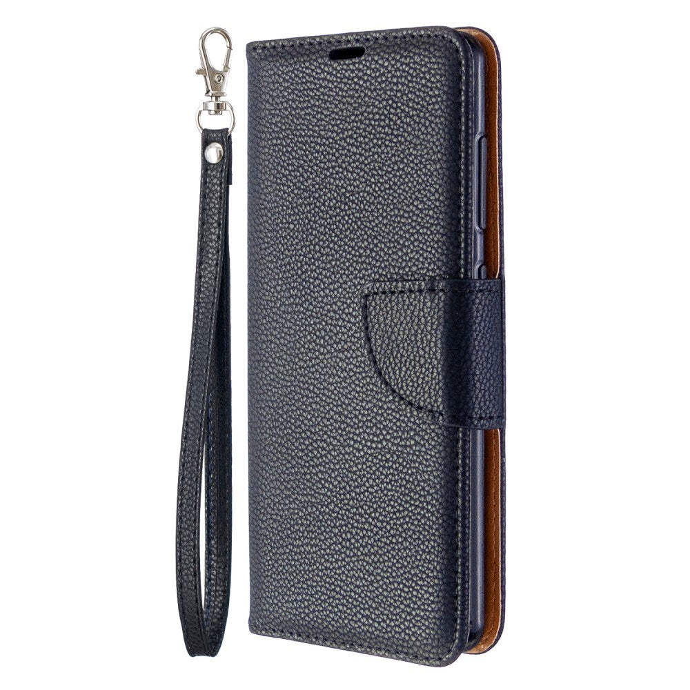 EIDERWOOD - Samsung Galaxy A41 - Kunstlæder Flip Cover m. Kortholder & Ståfunktion - Sort