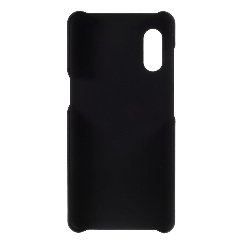 Samsung Galaxy Xcover Pro - EIDERWOOD Hårdt Plastik Cover - Sort