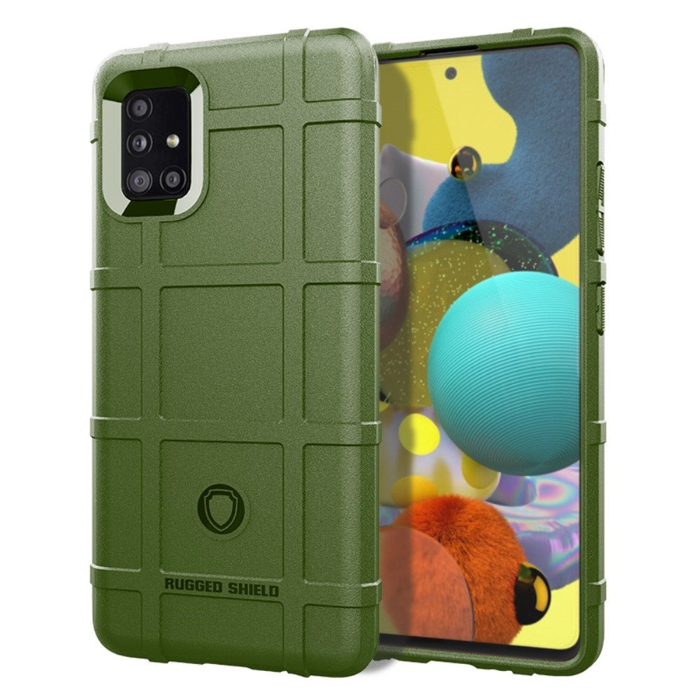 EIDERWOOD Samsung Galaxy A51 (5G) Rugged Shield Plastik Case - Grøn