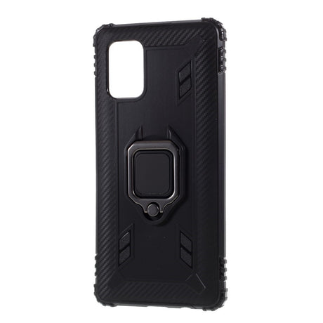 Samsung Galaxy A51 (5G) - EIDERWOOD Håndværker Cover m. Kickstand - Sort
