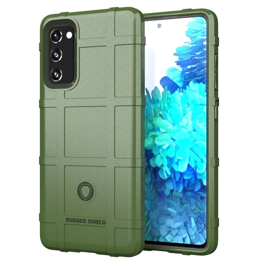 EIDERWOOD Samsung Galaxy S20 FE / S20 FE (5G) Rugged Shield Plastik Case - Grøn
