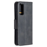 EIDERWOOD Samsung Galaxy S20 FE / S20 FE (5G) Kunstlæder Mobil Cover m. Pung & Ståfunktion - Sort