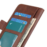 EIDERWOOD Samsung Galaxy S21 Ultra Kunstlæder Flip Cover - Pung og Ståfunktion - Brun
