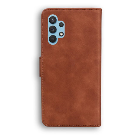 EIDERWOOD - Samsung Galaxy A32 (4G) - Kunstlæder Flip Cover m. Kortholder & Ståfunktion - Brun