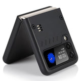 EIDERWOOD - Samsung Galaxy Z Flip3 (5G) Hårdt Plastik Cover m. Kickstand - Sort