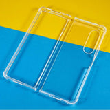 Samsung Galaxy Z Fold3 (5G) - EIDERWOOD Plastik Cover m. Stødabsorberende Hjørner - Gennemsigtig