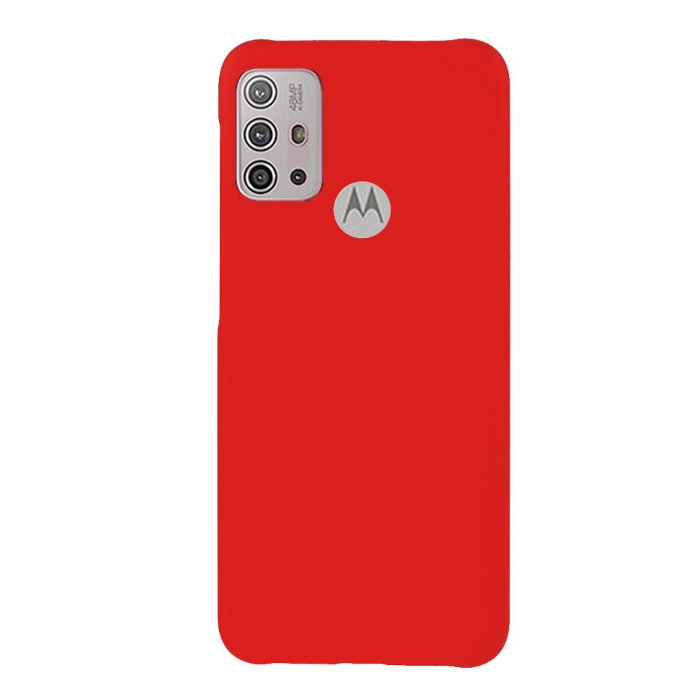 EIDERWOOD Motorola Moto G10 / G20 / G30 Hårdt Mat Plastik Mobil Cover - Rød