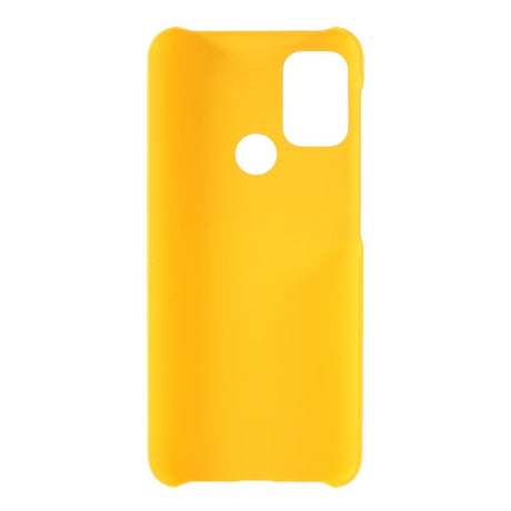 EIDERWOOD Motorola Moto G10 / G20 / G30 Hårdt Mat Plastik Mobil Cover - Gul