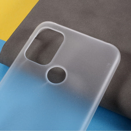EIDERWOOD Motorola Moto G10 / G20 / G30 Hårdt Mat Plastik Mobil Cover - Gennemsigtig