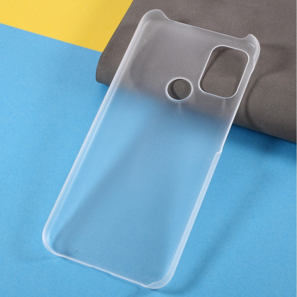 EIDERWOOD Motorola Moto G10 / G20 / G30 Hårdt Mat Plastik Mobil Cover - Gennemsigtig