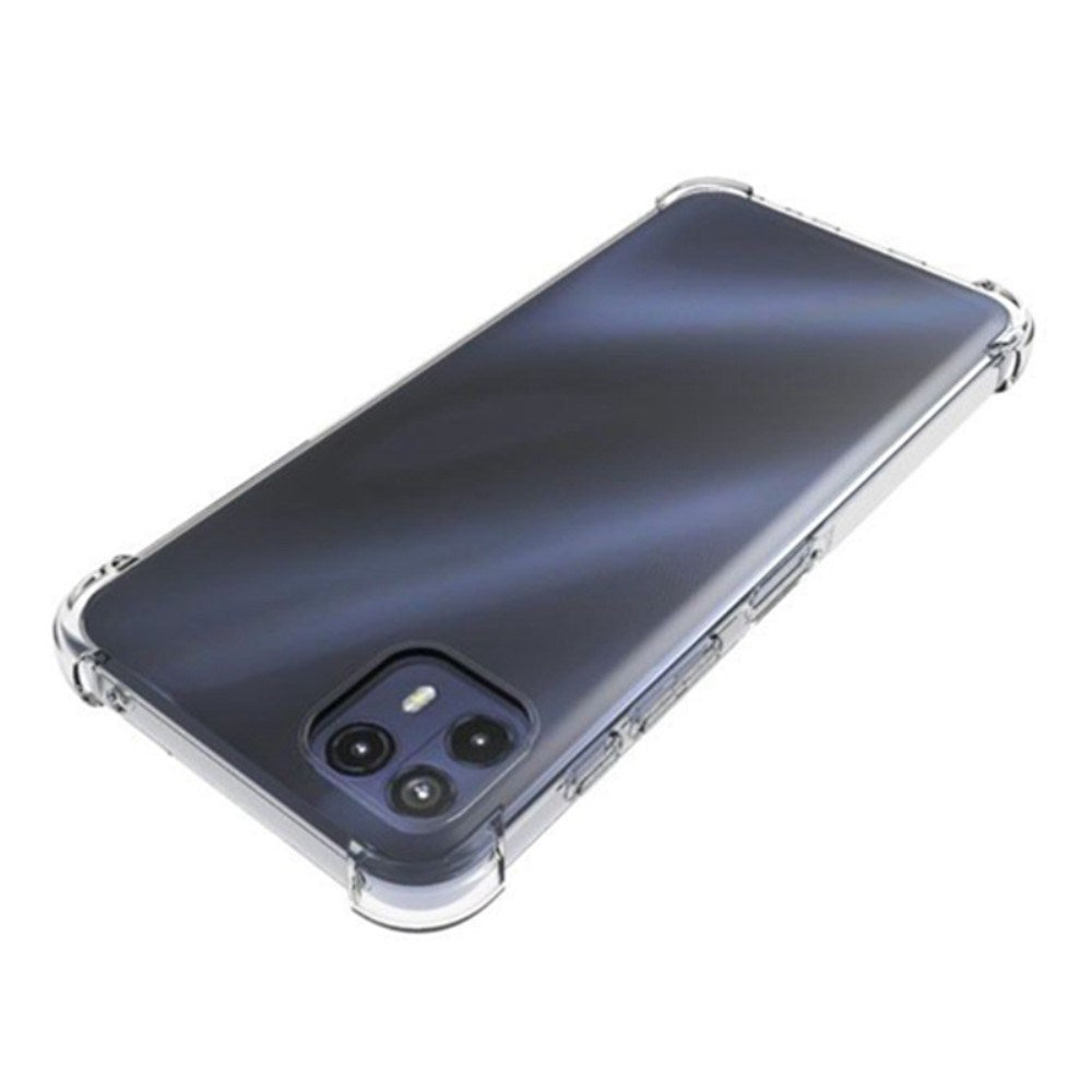 Motorola Moto G50 - EIDERWOOD Plastik Cover m. Stødabsorberende Hjørner - Gennemsigtig