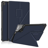 Lenovo Tab M10 (3. Gen) 10.1" (TB-328F/TB-328X) Fleksibelt Origami Cover - Blå