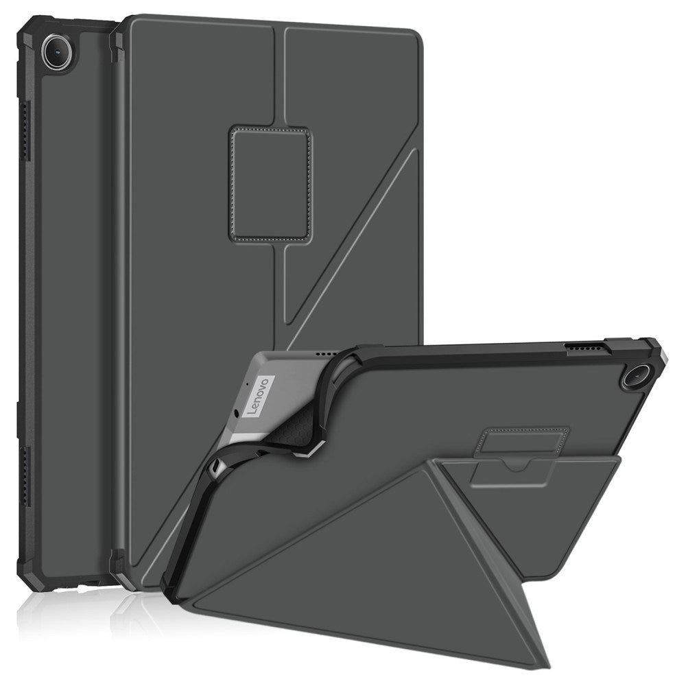 Lenovo Tab M10 (3. Gen) 10.1" (TB-328F/TB-328X) Fleksibelt Origami Cover - Grå