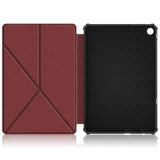 Lenovo Tab M10 (3. Gen) 10.1" (TB-328F/TB-328X) Fleksibelt Origami Flip Cover -Rød