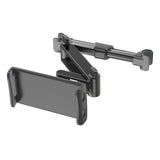 Backseat Car Mount Til Bilens Nakkestøtte - Max Mobil: 195mm x 100mm - Sort