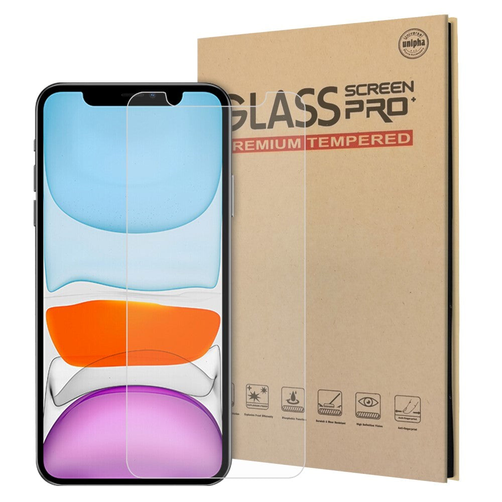 iPhone 12 Pro Max Skærmbeskyttelse - Hærdet Glas - Case Friendly - Gennemsigtig