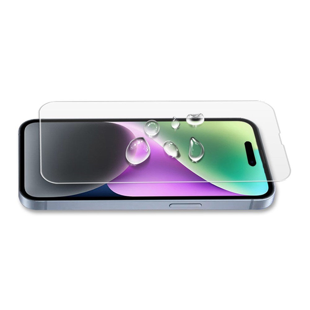 iPhone 15 Plus Mocola Hærdet Skærmbeskyttelse - Gennemsigtig