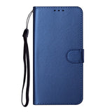 EIDERWOOD OnePlus 8T Kunstlæder Flip Cover m. Strop & Pung - Blå