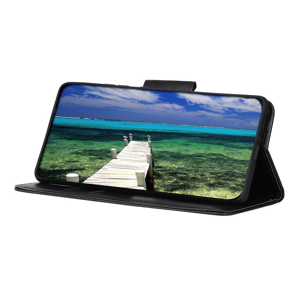 EIDERWOOD OnePlus Nord CE (5G) Kunstlæder Flip Cover - Pung & Ståfunktion - Sort