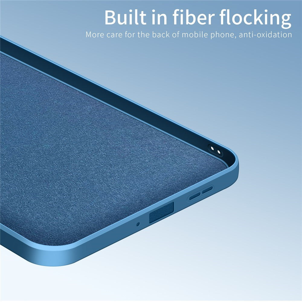 Pinwuyo OnePlus 8 Silikone Mobil Cover - Sort