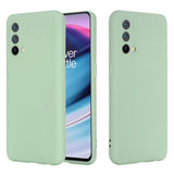 EIDERWOOD OnePlus Nord CE (5G) Liquid Silikone Mobil Cover m. Strop - Grøn